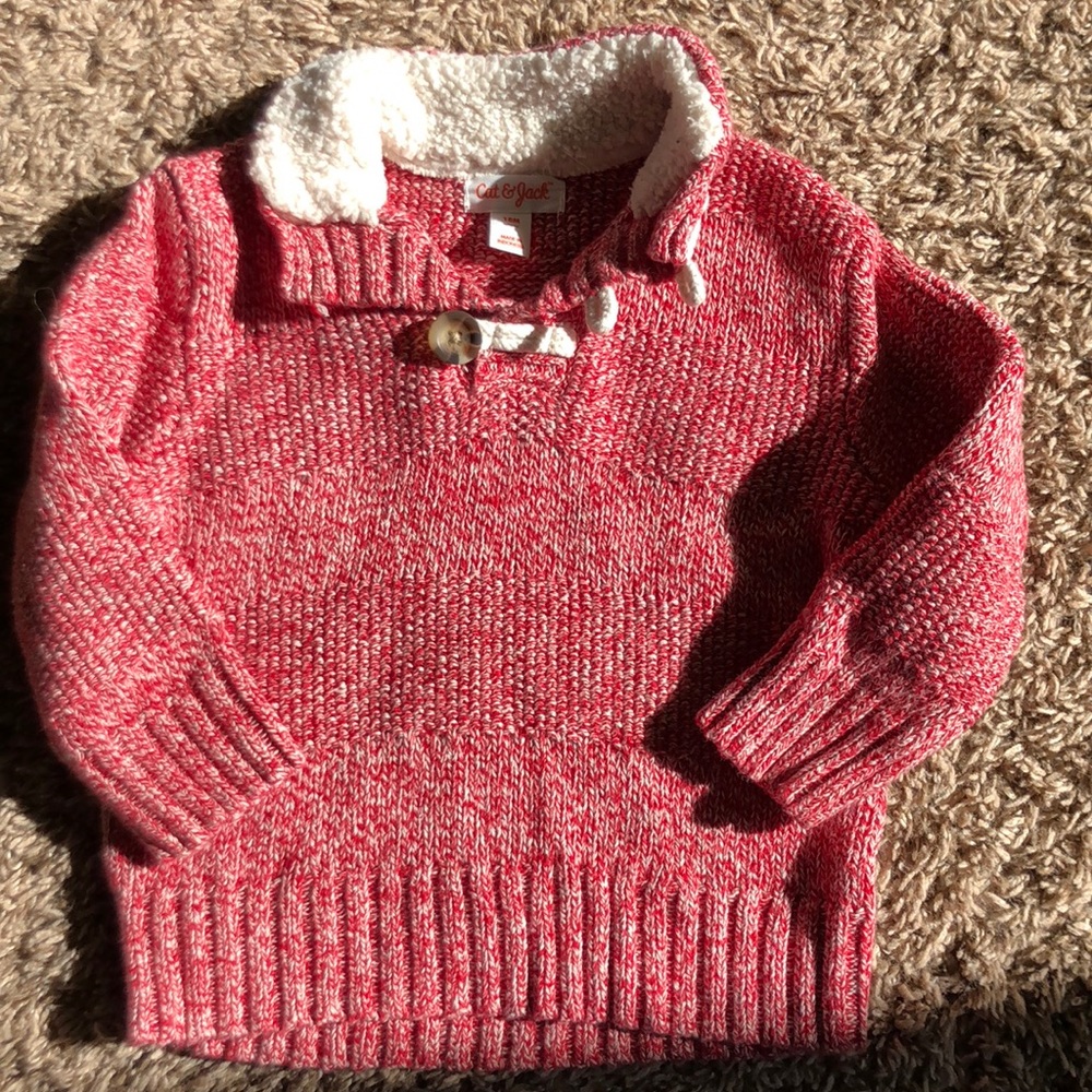Toddler Boys Pullover Sweater 18mo